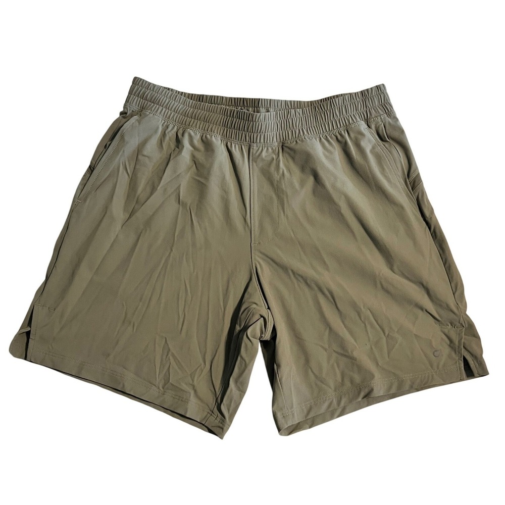 GapFit Mens Olive Green 7" Inseam Athletic Training Shorts GF010924 Size M